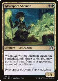 Glowspore Shaman (220) [Double Masters 2022]