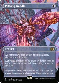 Pithing Needle (Borderless) (397) [Double Masters 2022]