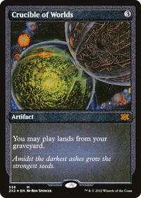 Crucible of Worlds (Foil Etched) (558) [Double Masters 2022]