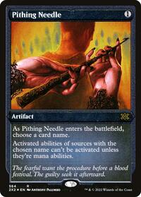 Pithing Needle (Foil Etched) (564) [Double Masters 2022]
