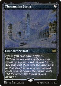Thrumming Stone (Foil Etched) (567) [Double Masters 2022]