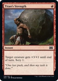 Titan's Strength (128) [Double Masters 2022]