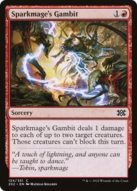 Sparkmage's Gambit (124) [Double Masters 2022]