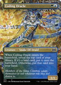 Coiling Oracle (Borderless) (375) [Double Masters 2022]