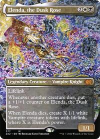 Elenda, the Dusk Rose (Borderless) (377) [Double Masters 2022]