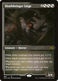 Deathbringer Liege (Foil Etched) (485) [Double Masters 2022]