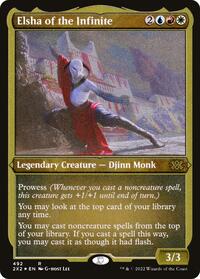 Elsha of the Infinite (Foil Etched) (492) [Double Masters 2022]