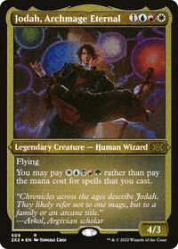 Jodah, Archmage Eternal (Foil Etched) (509) [Double Masters 2022]