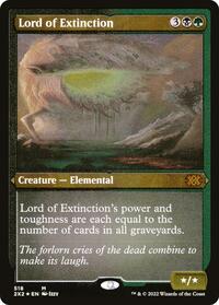 Lord of Extinction (Foil Etched) (518) [Double Masters 2022]