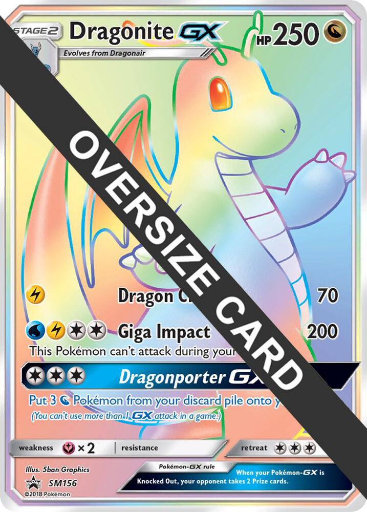 Dragonite GX - SM156 (SM156) [Jumbo Cards]