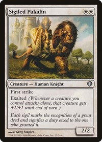 Sigiled Paladin (27) [Shards of Alara]