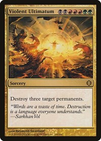 Violent Ultimatum (206) [Shards of Alara]