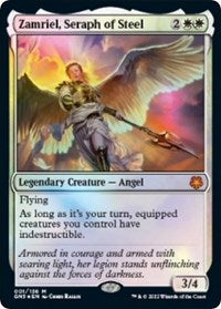 Zamriel, Seraph of Steel (1) [Magic Game Night: Free-For-All]