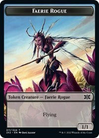 Faerie Rogue // Vampire Double-Sided Token (11 // 9) [Double Masters 2022]