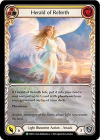 Herald of Rebirth (Yellow) - FAB033 (FAB033) [Flesh and Blood: Promo Cards]