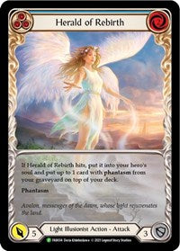 Herald of Rebirth (Blue) - FAB034 (FAB034) [Flesh and Blood: Promo Cards]