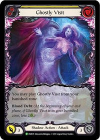 Ghostly Visit (Yellow) - FAB039 (FAB039) [Flesh and Blood: Promo Cards]