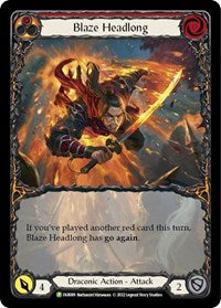 Blaze Headlong - FAB089 (FAB089) [Flesh and Blood: Promo Cards]