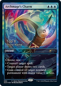 Archmage's Charm (Top 8) (2) [Game Day & Store Championship Promos]