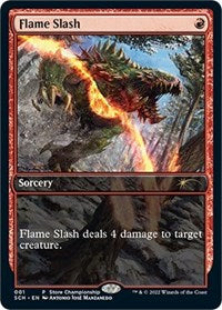 Flame Slash (1) [Game Day & Store Championship Promos]