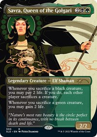 Savra, Queen of the Golgari (500) [Secret Lair Drop Series]