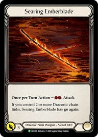 Searing Emberblade - LGS105 (LGS105) [Flesh and Blood: Promo Cards]