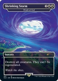 Shrinking Storm - Wrath of God (441) [Secret Lair Drop Series]