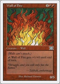 Wall of Fire (216) [Classic Sixth Edition]