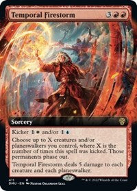 Temporal Firestorm (Extended Art) (411) [Dominaria United]