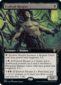 Evolved Sleeper (Extended Art) (402) [Dominaria United]