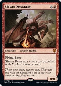Shivan Devastator (143) [Dominaria United]
