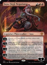 Jaya, Fiery Negotiator (Borderless) (374) [Dominaria United]