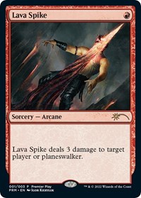 Lava Spike (1) [Pro Tour Promos]