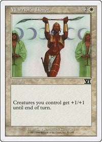 Warrior's Honor (53) [Classic Sixth Edition]