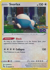 Snorlax - 55/078 (Cosmos Holo) (055/078) [Miscellaneous Cards & Products]