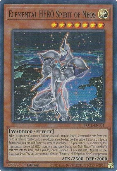 Elemental HERO Spirit of Neos (POTE-EN001) [Power of the Elements]