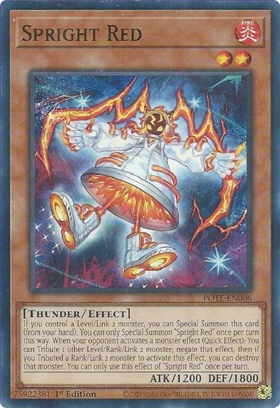 Spright Red (POTE-EN006) [Power of the Elements]