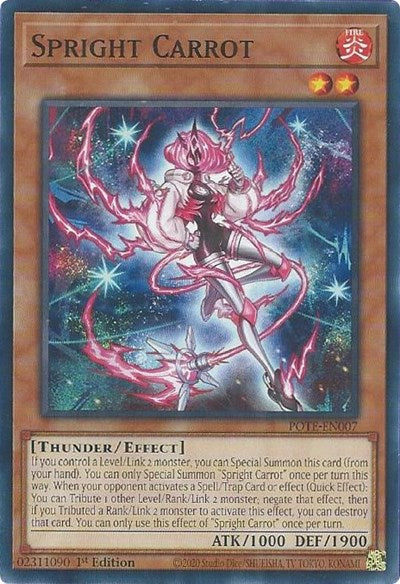 Spright Carrot (POTE-EN007) [Power of the Elements]
