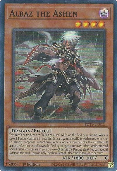 Albaz the Ashen (POTE-EN011) [Power of the Elements]
