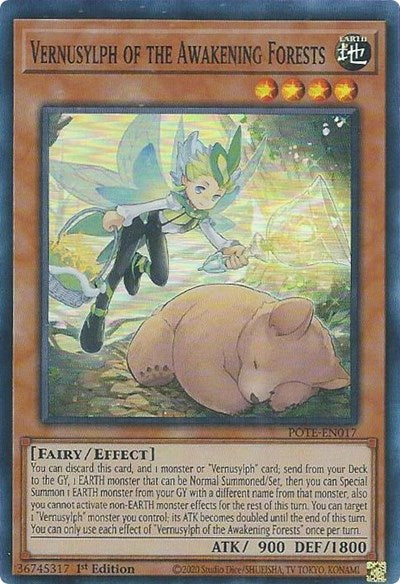 Vernusylph of the Awakening Forests (POTE-EN017) [Power of the Elements]