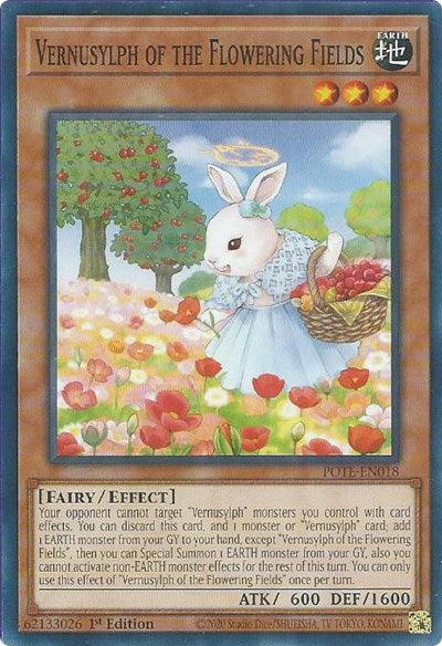 Vernusylph of the Flowering Fields (POTE-EN018) [Power of the Elements]