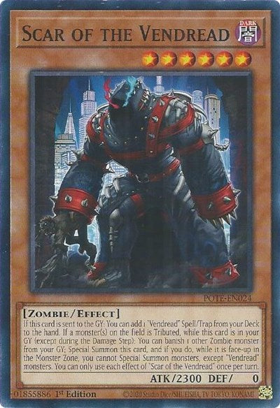 Scar of the Vendread (POTE-EN024) [Power of the Elements]