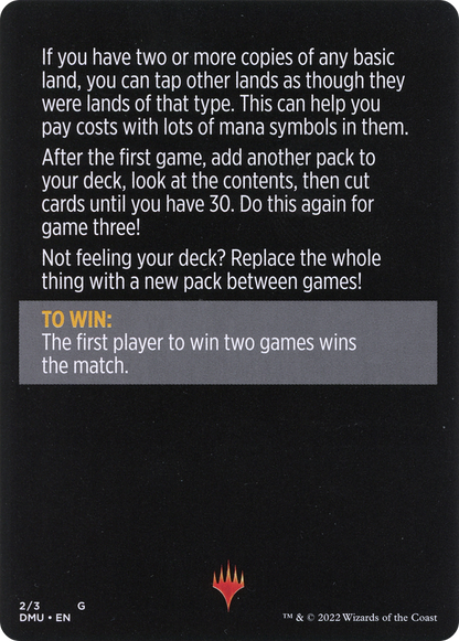 Mini-Master // Mini-Master (cont'd) (MDMU-002) - Dominaria United Minigames