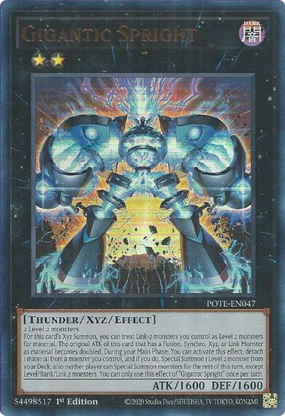 Gigantic Spright (POTE-EN047) [Power of the Elements]