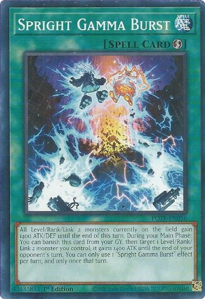 Spright Gamma Burst (POTE-EN056) [Power of the Elements]