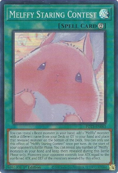Melffy Staring Contest (POTE-EN063) [Power of the Elements]
