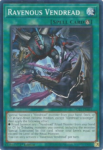 Ravenous Vendread (POTE-EN064) [Power of the Elements]