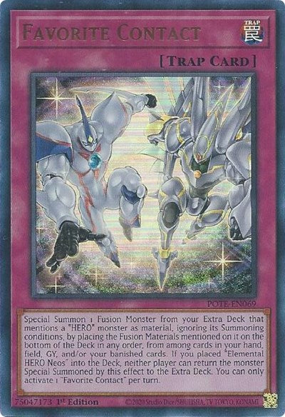 Favorite Contact (POTE-EN069) [Power of the Elements]
