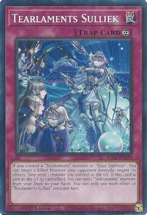Tearlaments Sulliek (POTE-EN072) - Power of the Elements 1st Edition