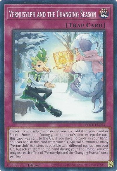 Vernusylph and the Changing Season (POTE-EN074) [Power of the Elements]